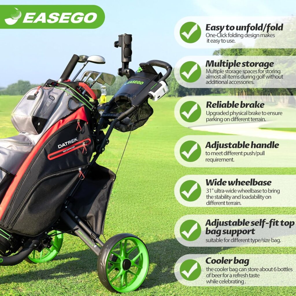 EASEGO Golf Push Cart