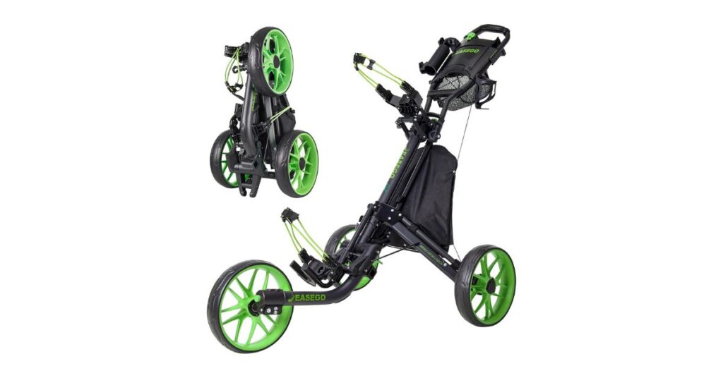 EASEGO 3-Wheel Golf Push Cart