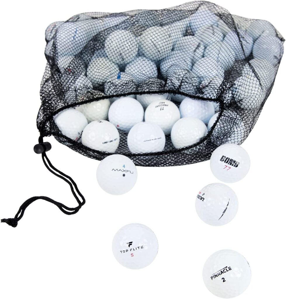recycled golf balls
