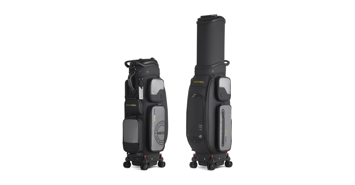 HELIX Golf Cart Bag Review: The Best Travel Golf Bag You’ll Ever Roll Through an Airport?