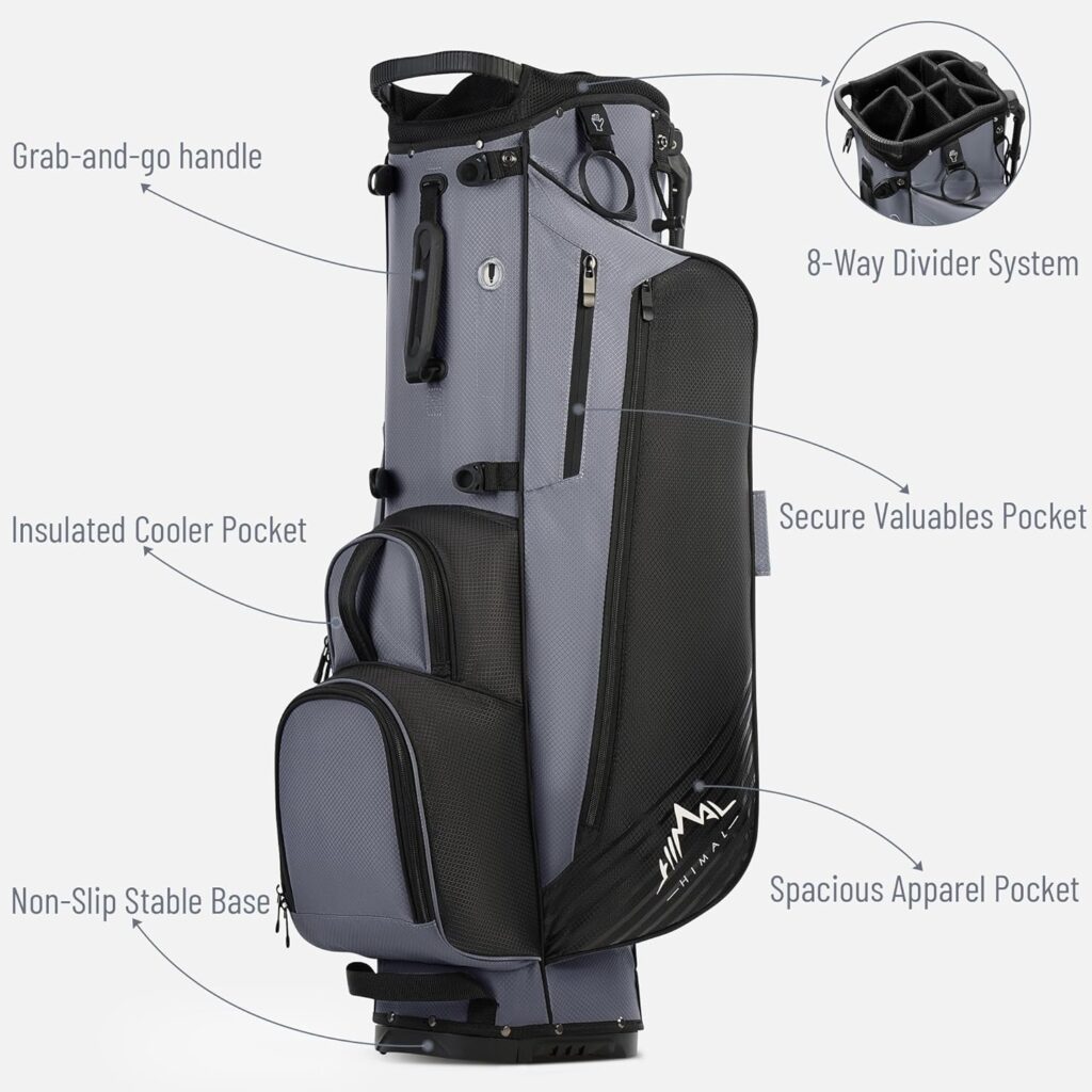uniHimal 8-Way Golf Stand Bag